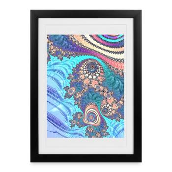 Nature - Affiche encadrée (27 × 37 cm) - noir - Devant