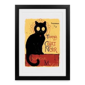 Incatation Magique - Affiche encadrée (27 × 37 cm) - noir - Devant