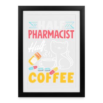 Pharmacist Pharmaceutical Technical - Framed poster (27 × 37 cm) - black - Front