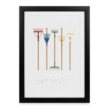 Leiter vom Rechenzentrum witzige Büro Sprüche - Gerahmtes Poster (27 × 37 cm) - Schwarz - Vorne