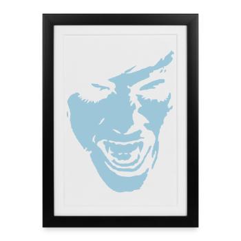 Vampire hug - Affiche encadrée (27 × 37 cm) - noir - Devant