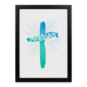 Messiah - Framed poster (27 × 37 cm) - black - Front