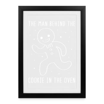Futurs pères Futurs pères - Affiche encadrée (27 × 37 cm) - noir - Devant