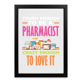 Pharmacist Pharmaceutical Technical - Framed poster (27 × 37 cm) - black - Front