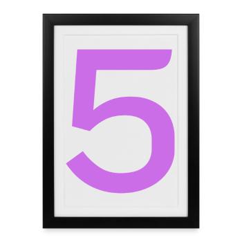 5 - Framed poster (27 × 37 cm) - black - Front