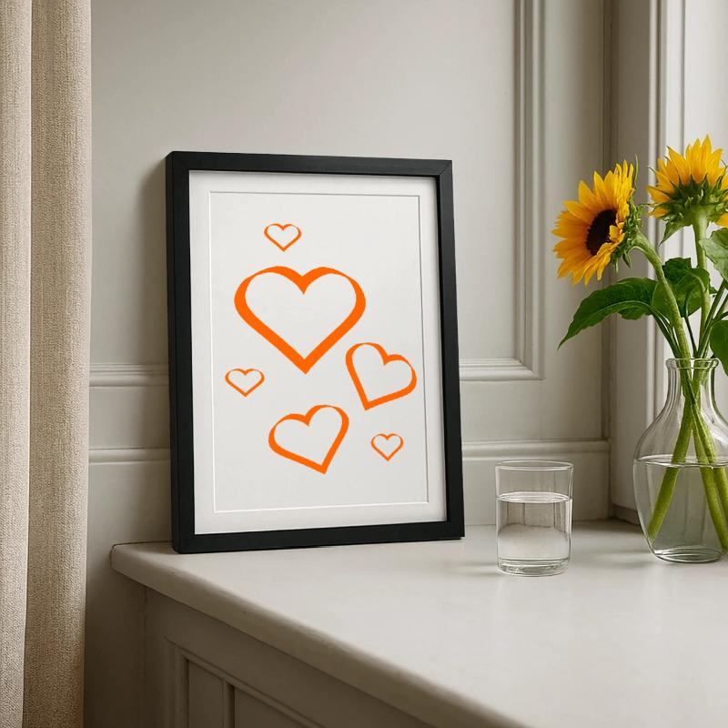 Muttertags Geschenk Mutter Muttertag Geschenkidee  Gerahmtes Poster (27 × 37 cm)