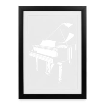 Résumé des ailes - Affiche encadrée (27 × 37 cm) - noir - Devant