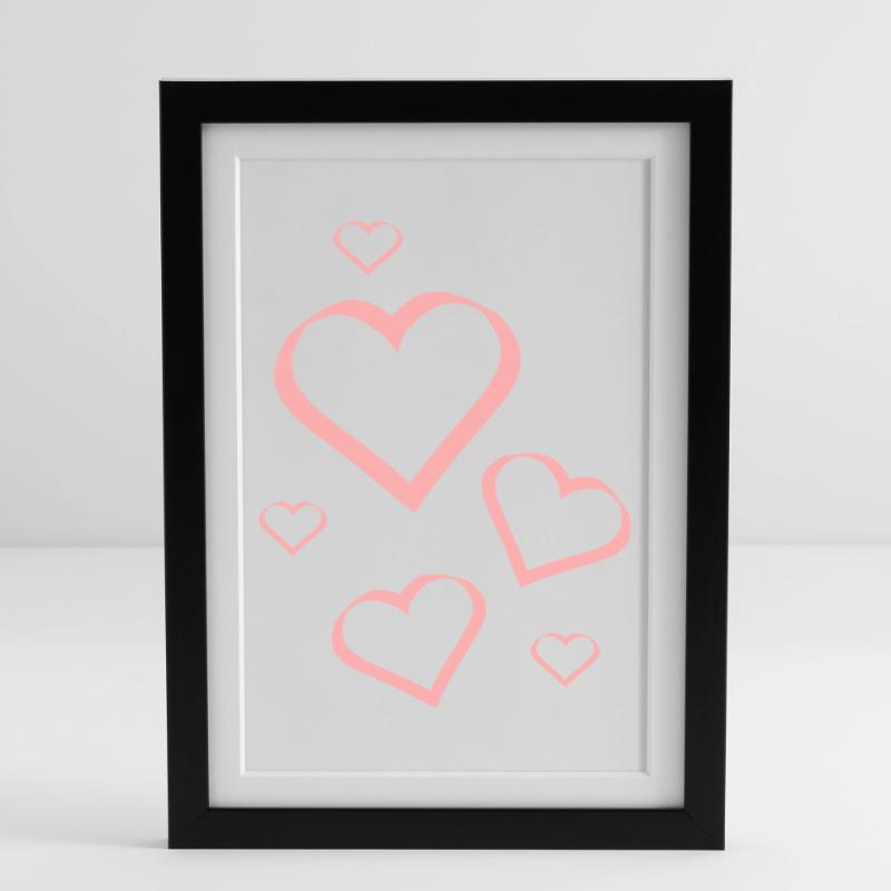 Muttertags Geschenk Mutter Muttertag Geschenkidee  Gerahmtes Poster (27 × 37 cm)