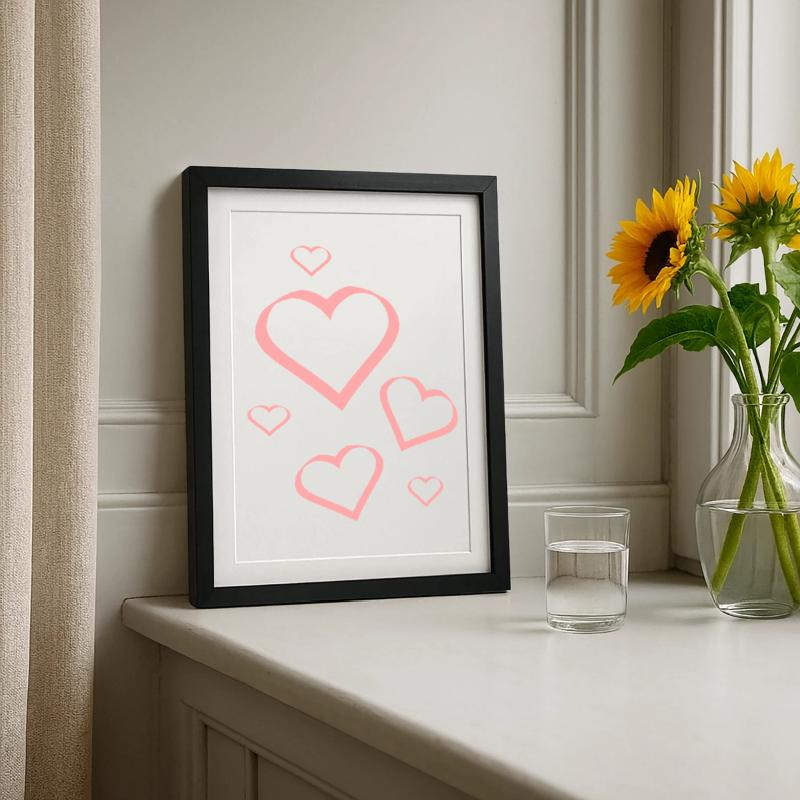 Muttertags Geschenk Mutter Muttertag Geschenkidee  Gerahmtes Poster (27 × 37 cm)