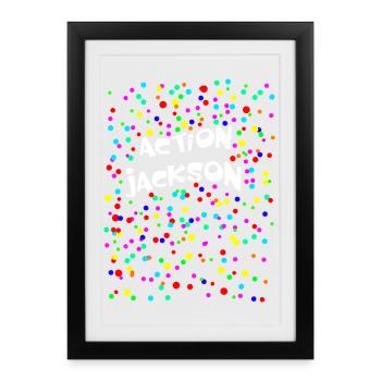 Carnival Carnival New Year's Eve Party - Framed poster (27 × 37 cm) - black - Front