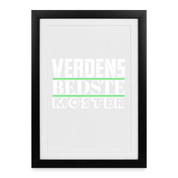 La meilleure tante sami du monde - Affiche encadrée (27 × 37 cm) - noir - Devant