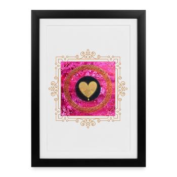 Stargate of Farewell - Sonja Ariel von Staden - Framed poster (27 × 37 cm) - black - Front