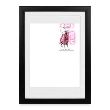 Valmont-1 - Framed poster (27 × 37 cm) - black - Front