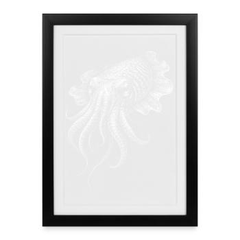 Sépia - Affiche encadrée (27 × 37 cm) - noir - Devant