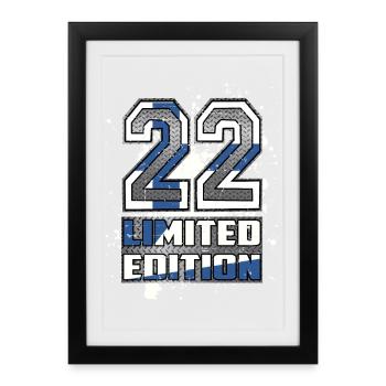 Finlande Édition Limitée 22 - Affiche encadrée (27 × 37 cm) - noir - Devant