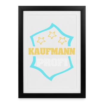 Emploi Homme d’affaires - Affiche encadrée (27 × 37 cm) - noir - Devant