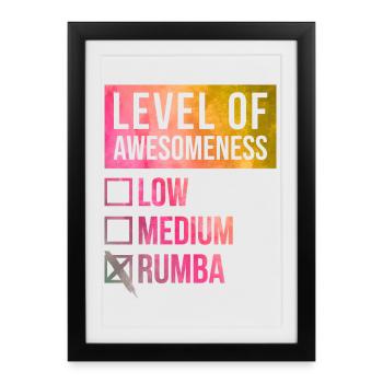 Rumba Rumba Rumba - Affiche encadrée (27 × 37 cm) - noir - Devant