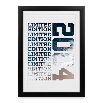 LIMITED EDITION 2004 22 YEARS 22ND BIRTHDAY - Framed poster (27 × 37 cm) - black - Front