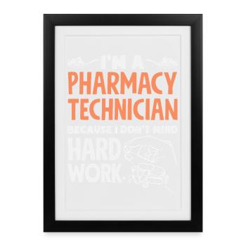 Pharmacist Pharmaceutical Technical - Framed poster (27 × 37 cm) - black - Front