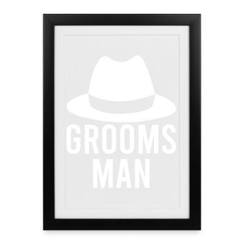 Wedding Wedding Anniversary Anniversary Wedding Sayings - Framed poster (27 × 37 cm) - black - Front