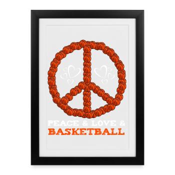 Love and Basketball Room - Framed poster (27 × 37 cm) - black - Front
