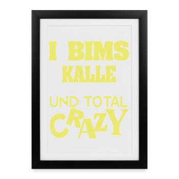 Dire Kalle - Affiche encadrée (27 × 37 cm) - noir - Devant