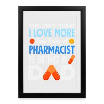 Pharmacist Pharmaceutical Technical - Framed poster (27 × 37 cm) - black - Front