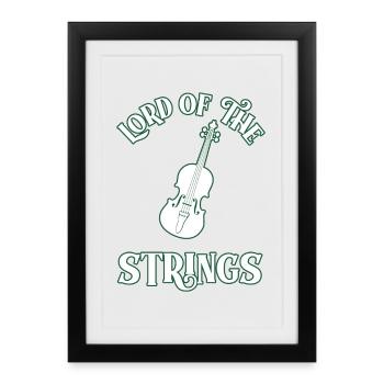 Classical music - Framed poster (27 × 37 cm) - black - Front