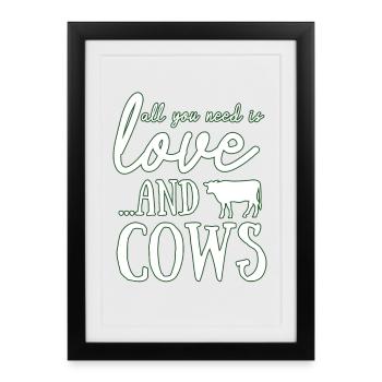 Farmer - Framed poster (27 × 37 cm) - black - Front