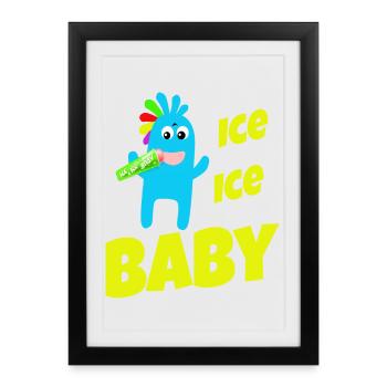 Cream Baby - Framed poster (27 × 37 cm) - black - Front