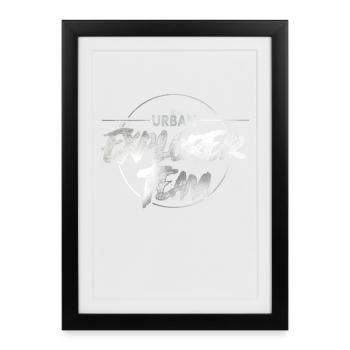 Urban Explorer Team - Framed poster (27 × 37 cm) - black - Front