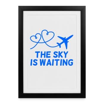 Airplane Pilot Saying Gift - Framed poster (27 × 37 cm) - black - Front