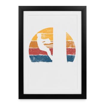 Baumpfleger Baumfäller - Gerahmtes Poster (27 × 37 cm) - Schwarz - Vorne