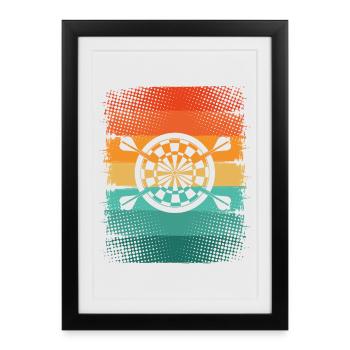 Dard - Affiche encadrée (27 × 37 cm) - noir - Devant