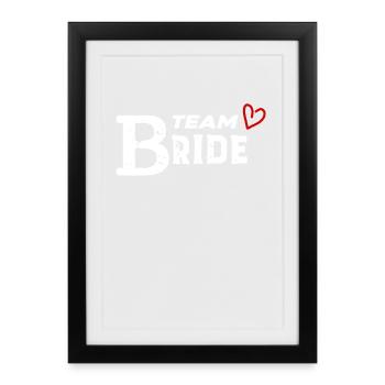 Bridal Wedding Celebration - Framed poster (27 × 37 cm) - black - Front
