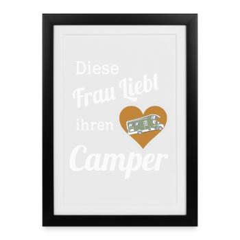 30 - Gerahmtes Poster (27 × 37 cm) - Schwarz - Vorne