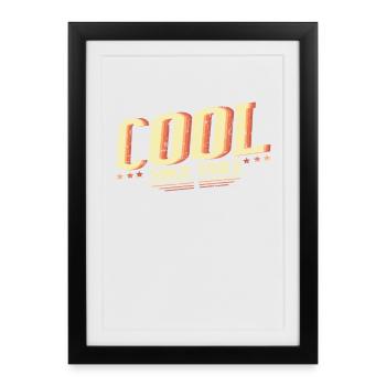 Cool since 1982 - Framed poster (27 × 37 cm) - black - Front