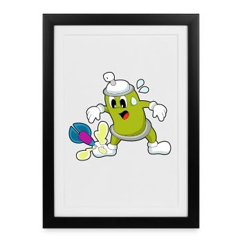 Ice Spray Dart Dart - Affiche encadrée (27 × 37 cm) - noir - Devant