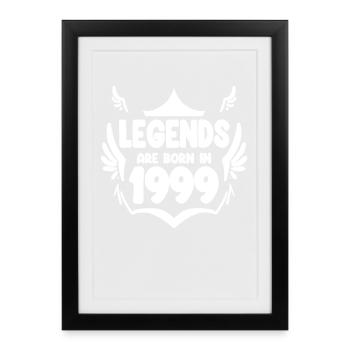 1999 - Born 1999 - Framed poster (27 × 37 cm) - black - Front