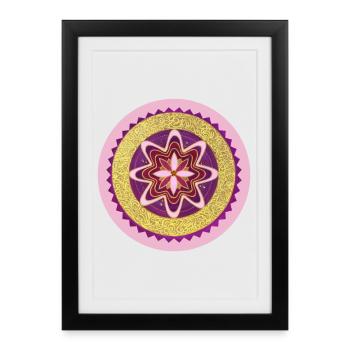 Stargate Harmony - Sonja Ariel von Staden - Affiche encadrée (27 × 37 cm) - noir - Devant