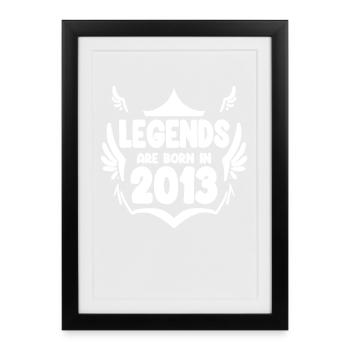 2013 - Class of 2013 - Framed poster (27 × 37 cm) - black - Front
