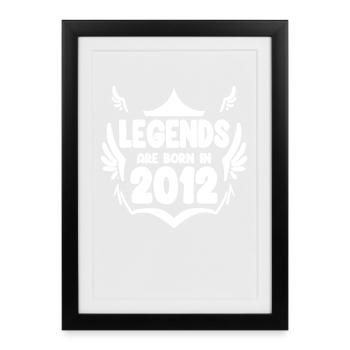 2012 - Class of 2012 - Framed poster (27 × 37 cm) - black - Front