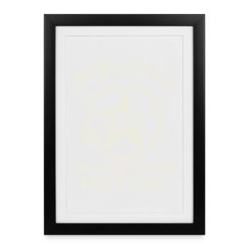 Omaha Beach 1944 D Day 2024 80th Anniversary - Framed poster (27 × 37 cm) - black - Front