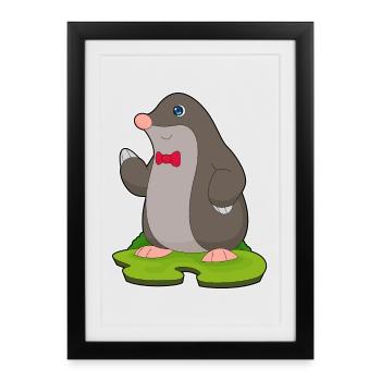 Mole Fly - Framed poster (27 × 37 cm) - black - Front