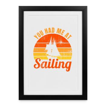 Sailor Joke - Framed poster (27 × 37 cm) - black - Front