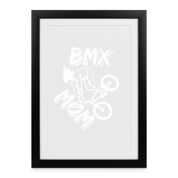 Écrou BXM - Affiche encadrée (27 × 37 cm) - noir - Devant