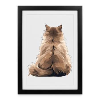 Himalayan - Framed poster (27 × 37 cm) - black - Front