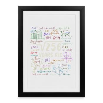Root of 256 = 16th Birthday - Gift - Framed poster (27 × 37 cm) - black - Front