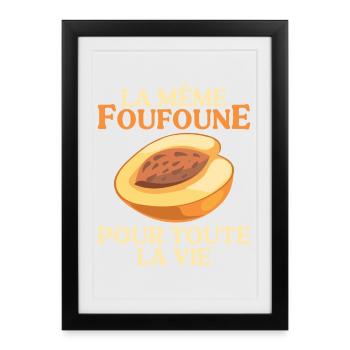 EVG Cadeau Futur Marié Humour Garçon Mariage Team - Affiche encadrée (27 × 37 cm) - noir - Devant