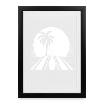 Bowling Graphics - Framed poster (27 × 37 cm) - black - Front